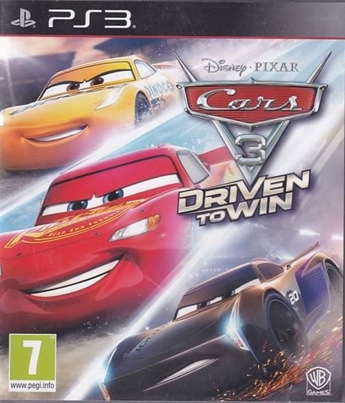 Disney Pixar Cars 3 Driven to Win - PS3 (B Grade) (Genbrug)
